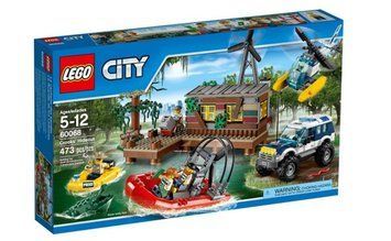 Конструктор LEGO City Болотное укрытие преступников (60068) T0966K фото