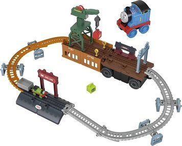 Железная дорога Томас и друзья Thomas & Friends 2-in-1 Transforming Thomas Playset Fisher-Price (GXH08) T8817K фото