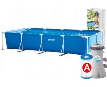Intex 28274 450х220х84 см Каркасний басейн T8415L фото
