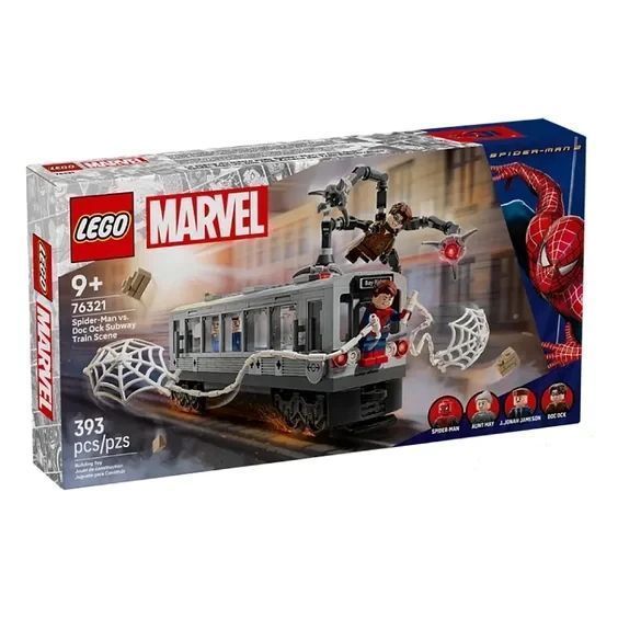 Конструктор LEGO Marvel Людина-Павук проти Доктора Октавіуса: Бій у метро (76321) T2191K фото