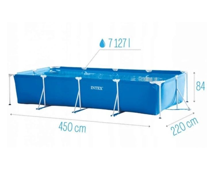 Intex 28274 450х220х84 см Каркасний басейн T8415L фото