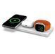 Belkin BOOST CHARGE PRO HPU82 WIZ016vfWH 3-in-1 Wireless Charging Pad with MagSafe White Док-станція T9702K фото 1