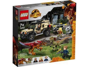 Конструктор Lego 76951 Jurassic World Перевізка пірораптора і дилофозавра T4751 фото