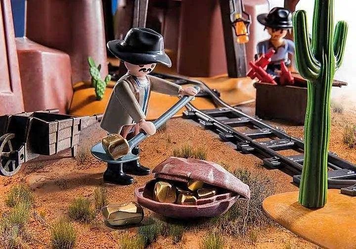Playmobil 70948 Дикий запад: Золотой рудник Конструктор T3344K фото