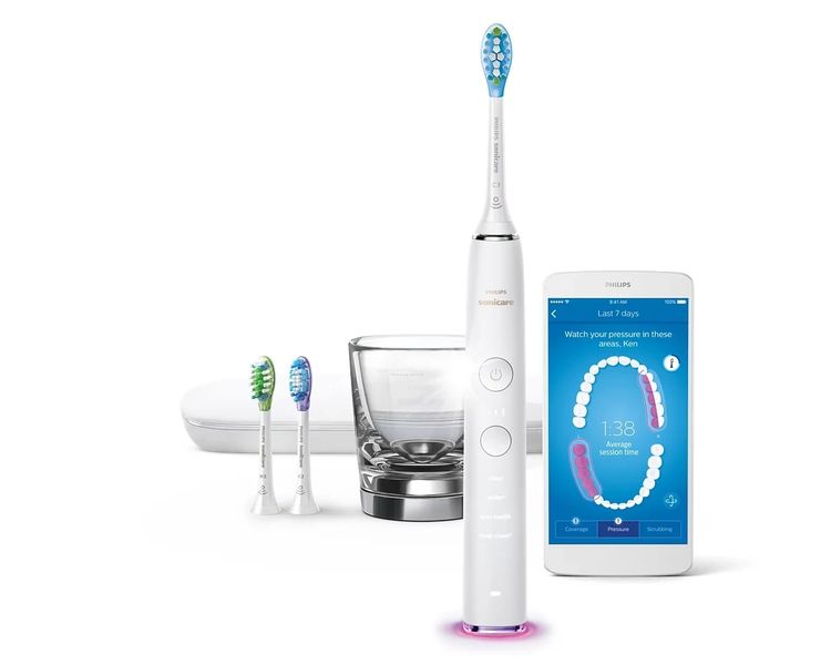 Електрична зубна щітка Philips Sonicare DiamondClean Smart 9300 HX9903/01 T5851K фото