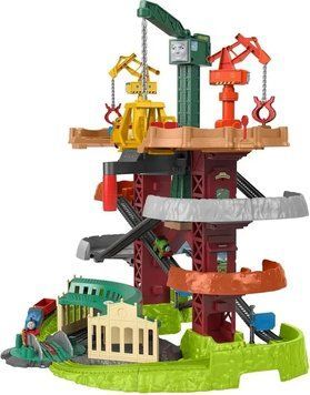 Томас и Друзья Супер Башня Башня Железная дорога Fisher Price Thomas and Friends Trains & Cranes Super Tower (GXH09) Игровой набор T9867K фото