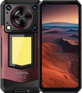 Oukitel WP56 12/512GB Global NFC Red Dimensity 7050 16000 мАг Захищений смартфон T1961S фото