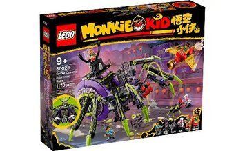 Конструктор LEGO Monkie Kid База арахноїдів Королеви Павуків 1170 деталей (80022) T4753 фото