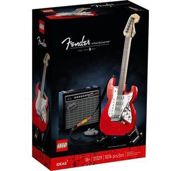 Конструктор LEGO Ideas Гитара Fender Stratocaster (21329) T2955 фото