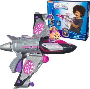 Paw Patrol Skye Mighty Movie Jet Ігровий набір Щенячий патруль: Літак-трансформер Скай T2817K фото