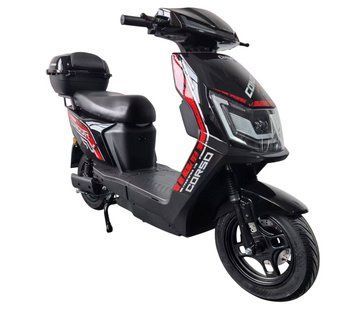 Corso &laquo;CONDOR&raquo; 1500W літій-залізо-фосфатний 72V/30Ah Red/Black Електроскутер T2897D фото