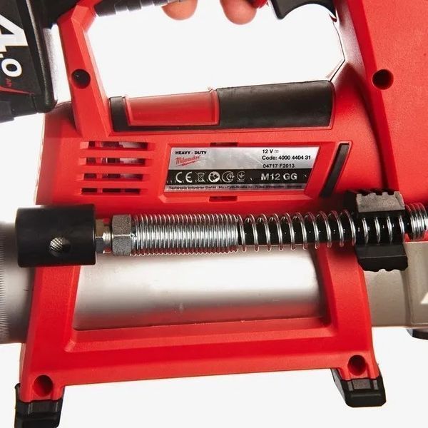 Milwaukee M12 GG-0 Акумуляторний шприц для змащування (каркас) T2913K фото