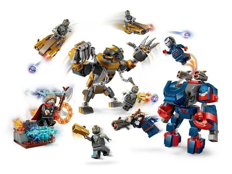 Конструктор LEGO Marvel (76322) Мстители: Финал &ndash; Тор против Читаури T2128K фото