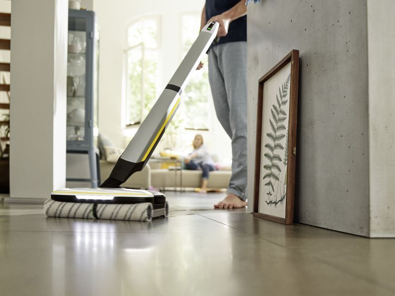 Karcher FC 7 Cordless Premium White 1.055-760.0 Вертикальний миючий пилосос машина для підлоги T4780 фото