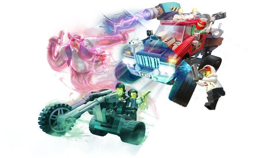 Конструктор LEGO Hidden Side Трюкова вантажівка Ель Фуего (70421) T5232K фото