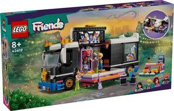 Конструктор LEGO Friends Автобус для музичного туру поп-зірки (42619) T2729K фото