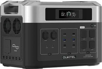 Oukitel BP2000 / 2200 Вт / 2048 Вт&sdot;год / LiFePO4 Портативная зарядная станция T1911A фото