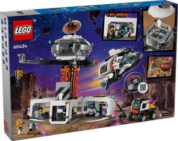 Конструктор LEGO City Космическая база и стартовая площадка для ракеты (60434) T3447K фото