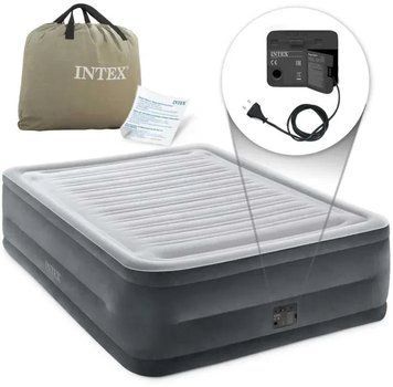 Intex 64418 Туристична надувне ліжко з електронасосом T6668L фото
