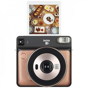 Фотокамера моментальної друку Fujifilm Instax Square SQ6 Gold T1695 фото