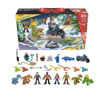 Imaginext Jurassic World Парк Юрского Периода Адвент календарь T3355K фото