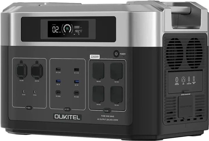 Oukitel BP2000 / 2200 Вт / 2048 Вт&sdot;год / LiFePO4 Портативная зарядная станция T1911A фото