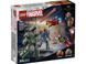 Конструктор LEGO Marvel (76320) Залізниця і бойова машина проти дронів-молотів T2198K фото 1