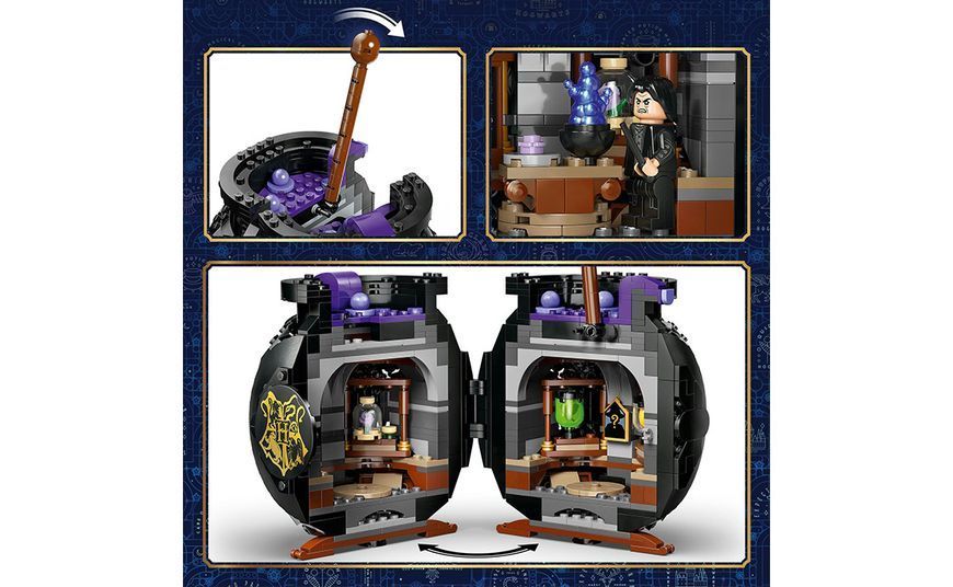 Конструктор LEGO Harry Potter Котел: Таємний клас зіллєваріння (76464) T2689K фото