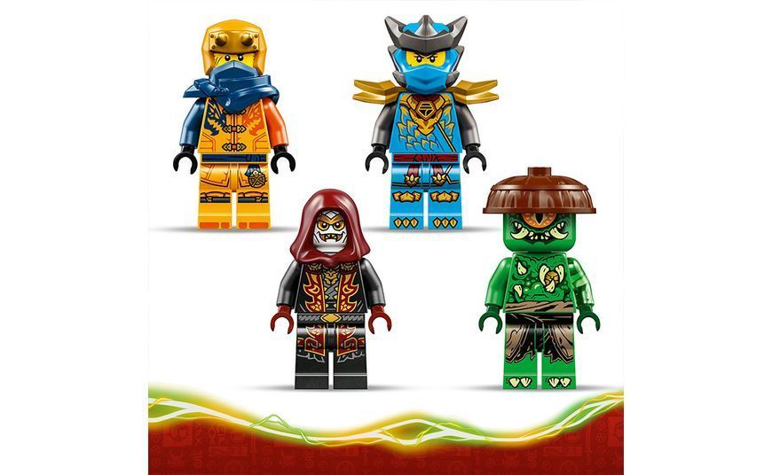 Конструктор LEGO NINJAGO Битва ніндзя-дракона Рію (71855) T8789K фото