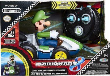 Машинка на радиоуправлении Jakks Pacific Nintendo Mario Kart 8 Luigi Mini RC Racer T9941V фото