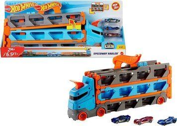 Грузовик-транспортер Hot Wheels GVG37 Игровой набор T1511K фото