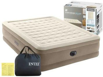 Intex 64428 Туристична надувне ліжко з електронасосом T6168L фото