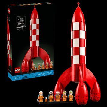 Конструктор LEGO Icons Лунная ракета Tintin (21367) T4371K фото