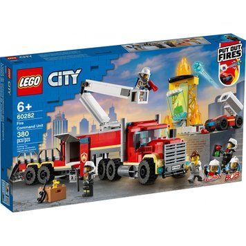 Конструктор LEGO City Пожежний командний пункт (60282) T0542K фото