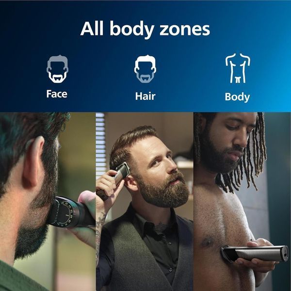 Philips Norelco Multigroom 9000 (MG9520/50) Універсальний триммер T5678V фото