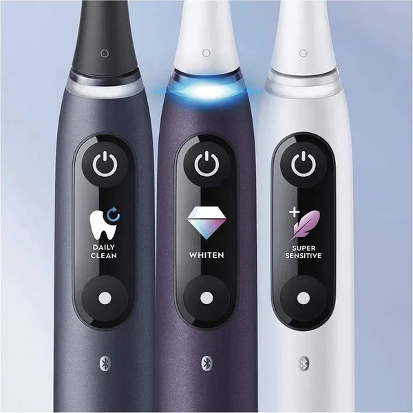 Oral-B iO 8 Duo Black/Purple Набір електричних зубних щіток T7523K фото