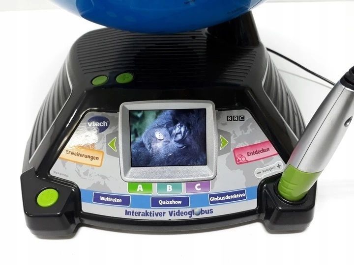 Інтерактивний відеоглобус Vtech Веселе навчання німецькою мовою T8002K фото