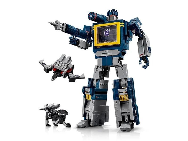Конструктор LEGO Icons 10358 Трансформери: Саундвейв T9171K фото