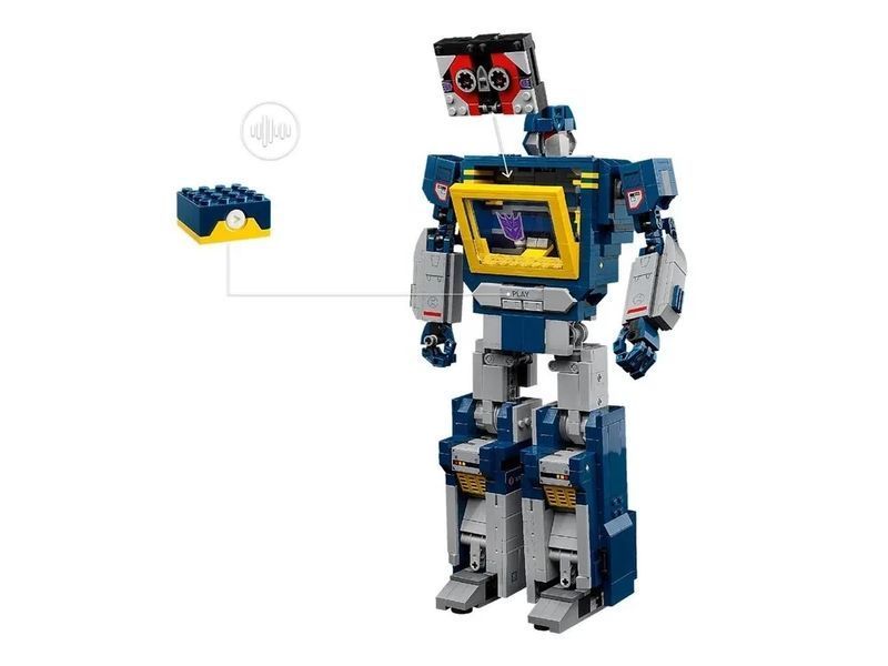 Конструктор LEGO Icons 10358 Трансформери: Саундвейв T9171K фото