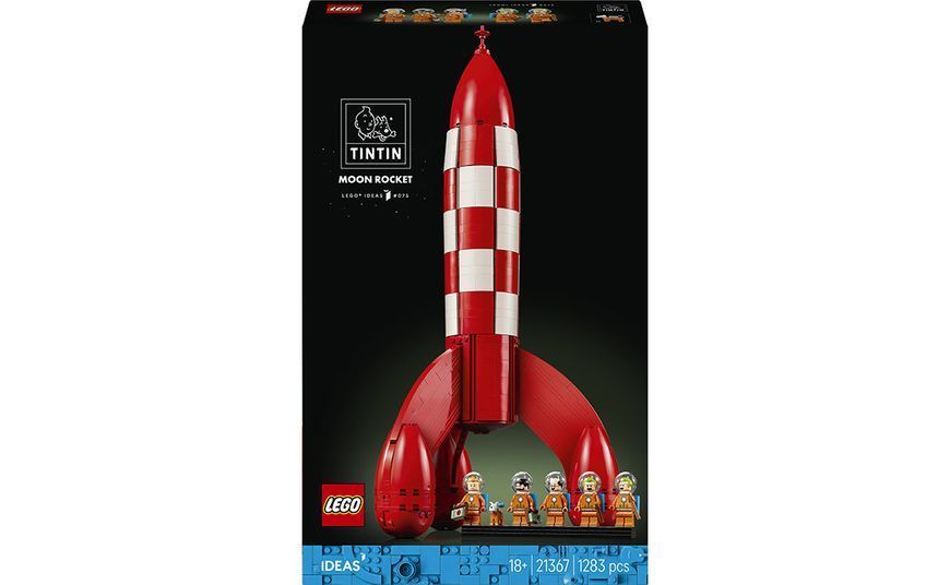 Конструктор LEGO Icons Місячна ракета Tintin (21367) T4371K фото