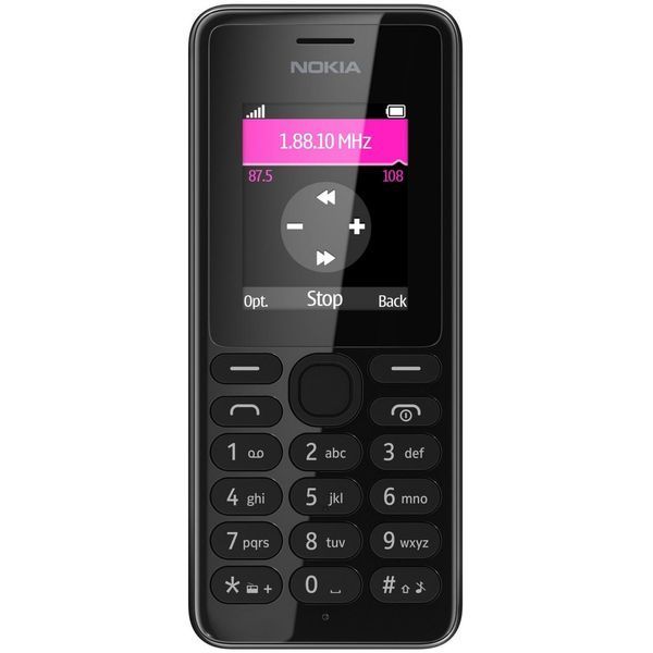Nokia 108 2 SIM кнопковий мобільний телефон Black 950 мАг T4159 фото