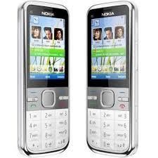 Nokia C5 кнопочный мобильный телефон (оригинал) White 1050 мАч T1069 фото