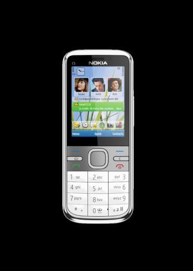 Nokia C5 кнопочный мобильный телефон (оригинал) White 1050 мАч T1069 фото