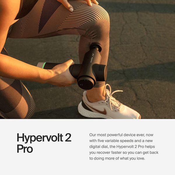 Hyperice Hypervolt 2 Pro Масажер м'язовий перкусійний T3512V фото