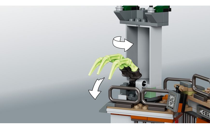 Конструктор LEGO Hidden Side Покинута в'язниця в Ньюбері (70435) T5222K фото