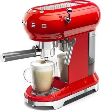 Smeg ECF01RDEU Ріжкова кавоварка еспресо 1350 Вт T6023E фото
