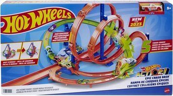 Hot Wheels Гигантская петля Бешеные столкновения Игровой набор T8969K фото