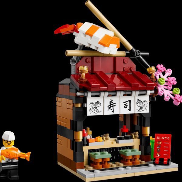 Конструктор LEGO 40906 Japanese Sushi Restaurant Рестораны мира: Япония T6649K фото