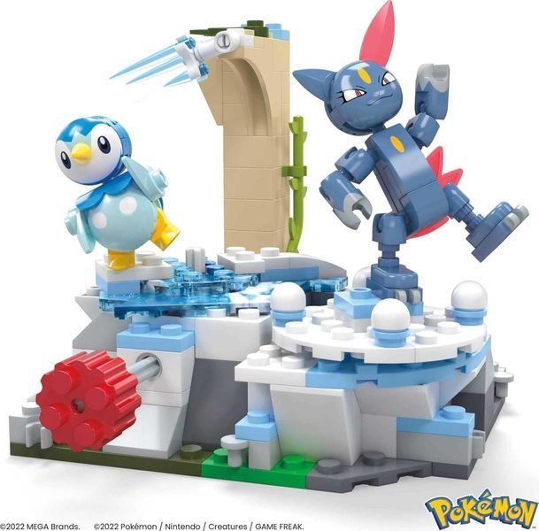 Конструктор Mega Pokemon Piplup and Sneasel's Snow Day T6468K фото