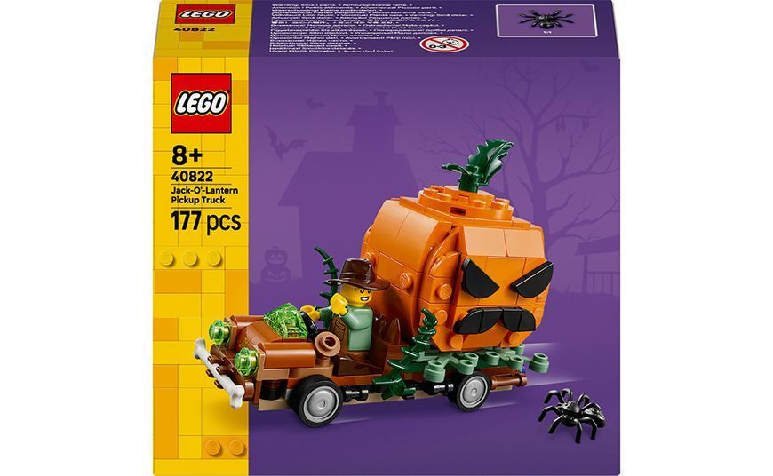 Конструктор LEGO Seasonal Пікап Джека-Ліхтаря (40822) T5148K фото